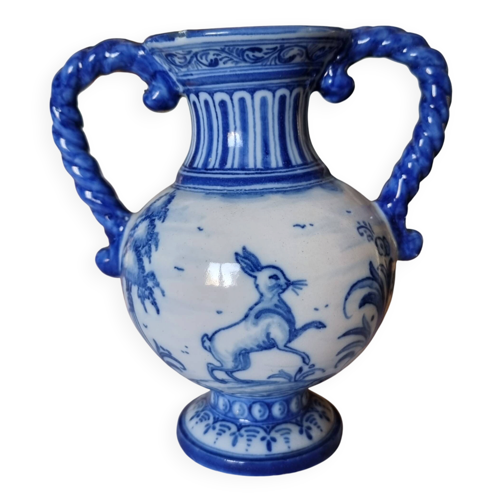 Ceramic pitcher from the Spanish manufacture Talavera de la Reina.