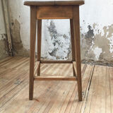 Oak workshop stool