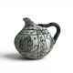 Massier Vallauris, bulbous jug, glazed earthenware, early 20th century.