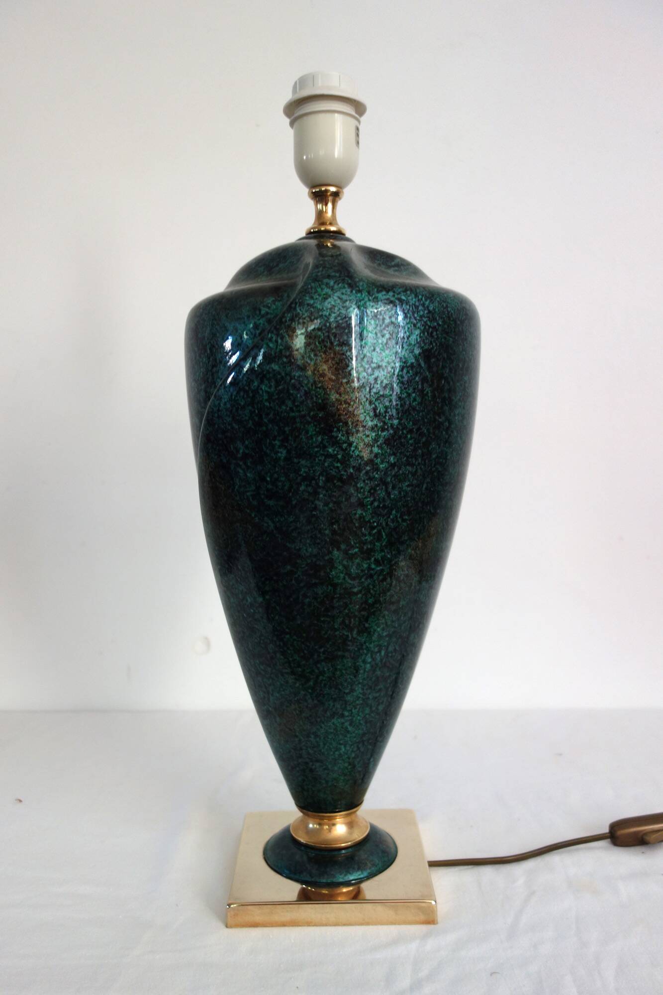 Robert de Schuytener ceramic living room lamp 1980