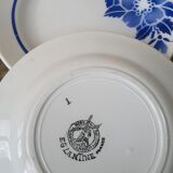 Set of 2 plates Moulin des Loups model Eglantine