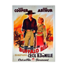 Affiche de cinéma Une aventure de Buffalo Bill