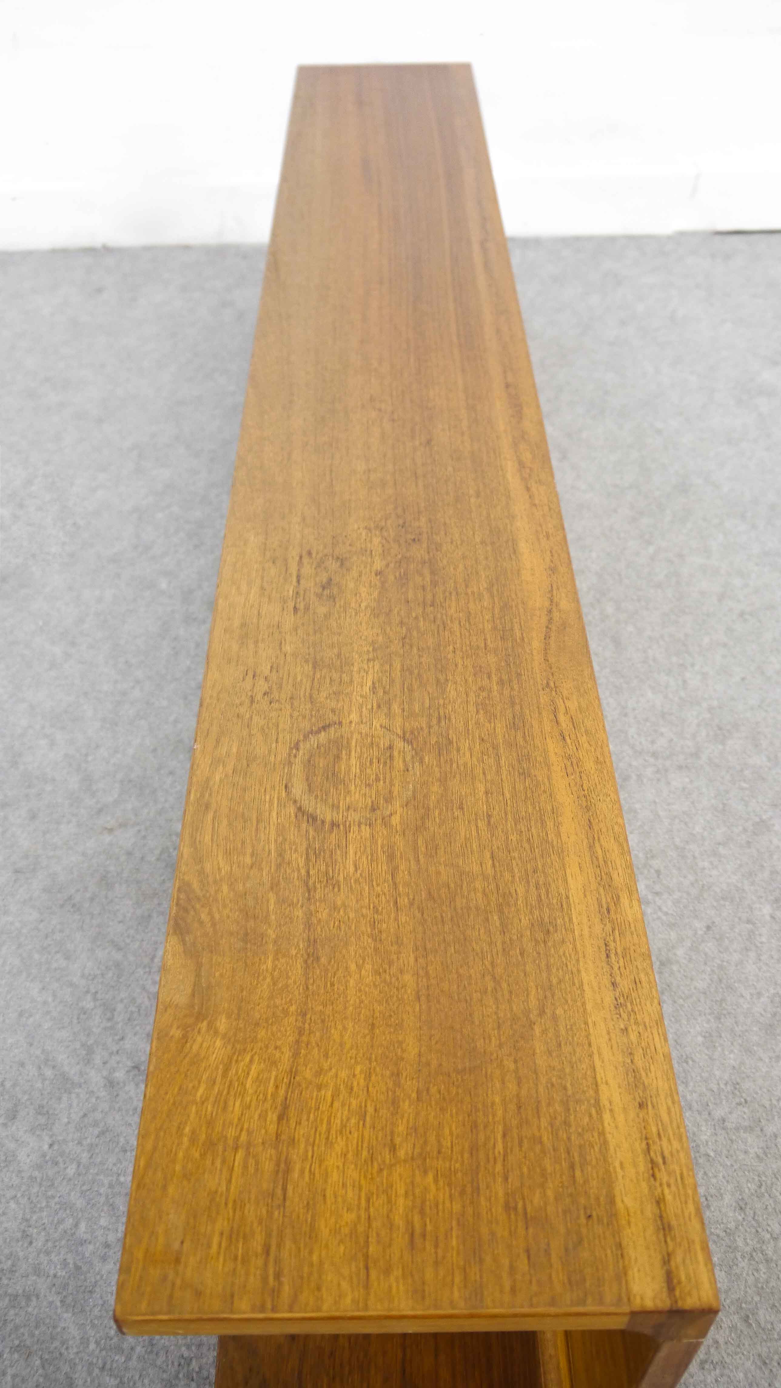 Teak Shelf by Pedersen & Hansen, Viby J. Denmark, 1960s