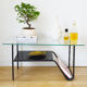 Table basse porte revues années 60