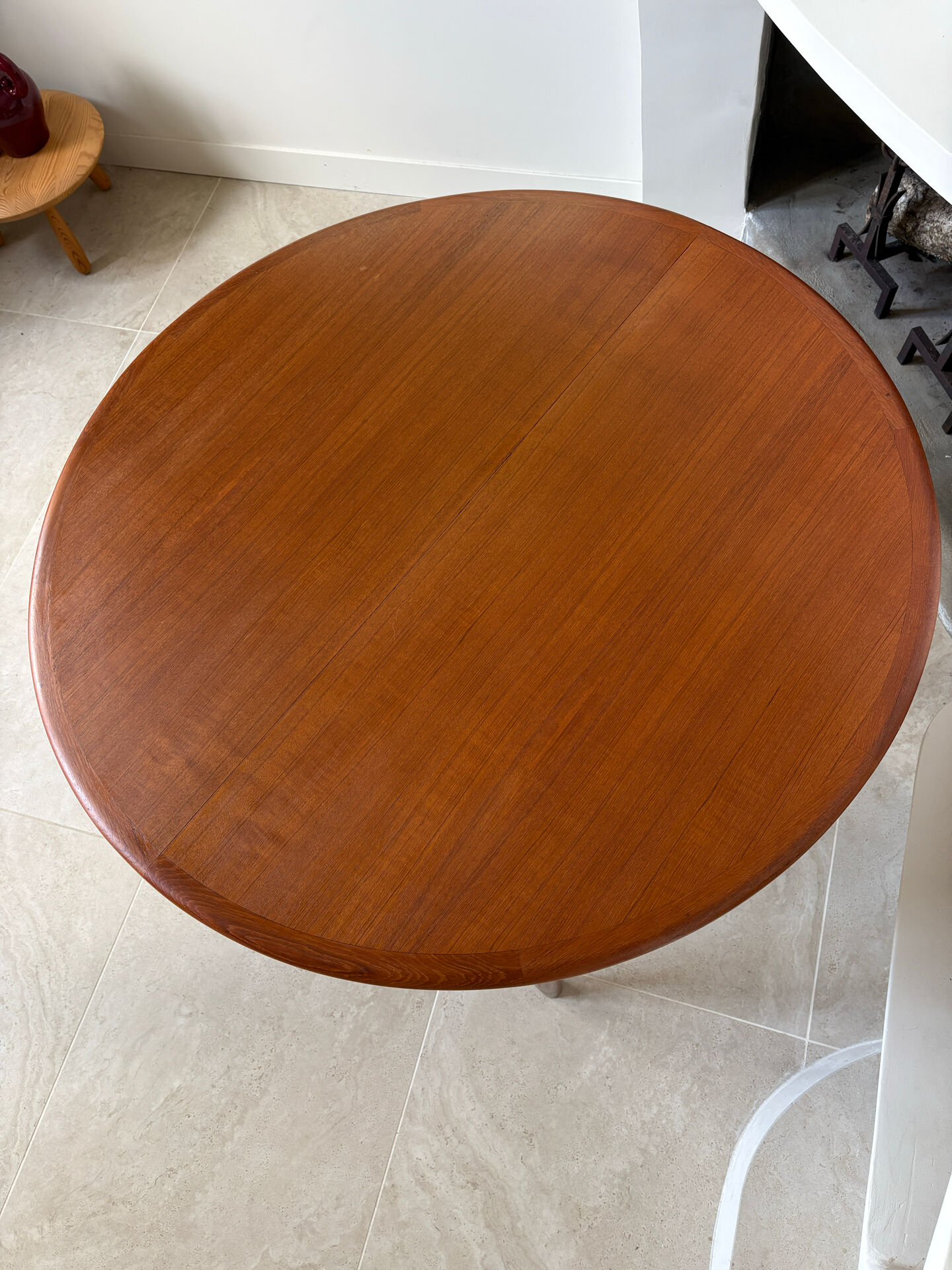Danish teak round table