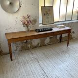 Oak table console