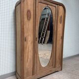 Art Deco oak wardrobe (renovated)