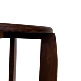 Art Deco Side Table Plant Table Oak 1950s Design