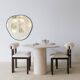 Miroir Bossa Nova Contour noir 100 cm D