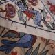 Hand knotted rug, vintage Turkish rug 45x190 cm