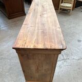 3-door cherry wood sideboard