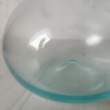 Blown glass vase dame-jeanne