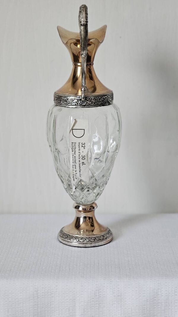 Carafe Italienne métal argenté vintage