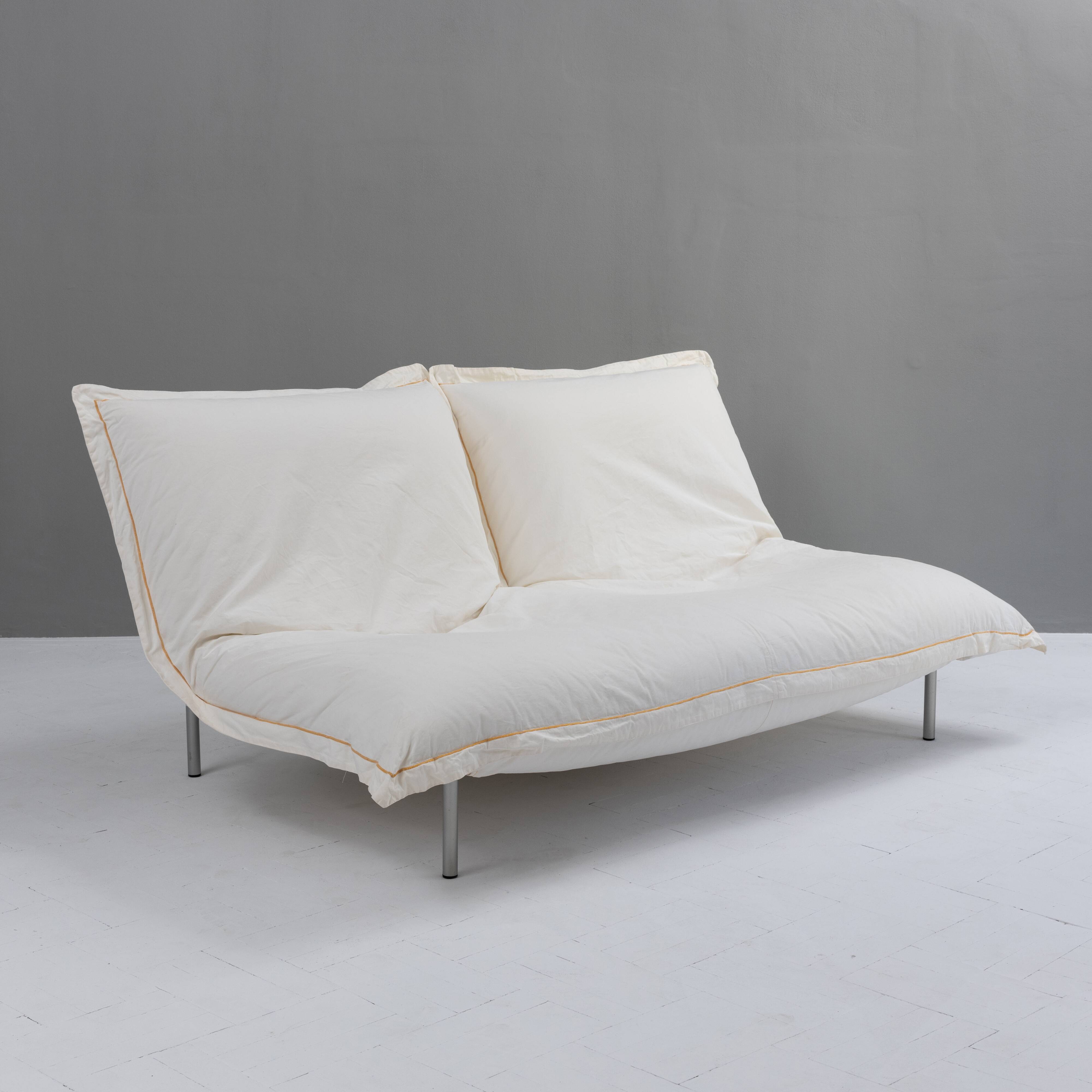 Postmodern "Calin" Double Seater Sofa by Pascal Mourgue for Ligne Roset, 1994