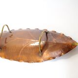 Copper sheet shaped centerpiece