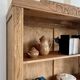 Art Deco library in solid oak