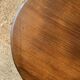 Round coffee table, vines