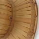 Colonial hat in bamboo and braided rattan, wall decoration