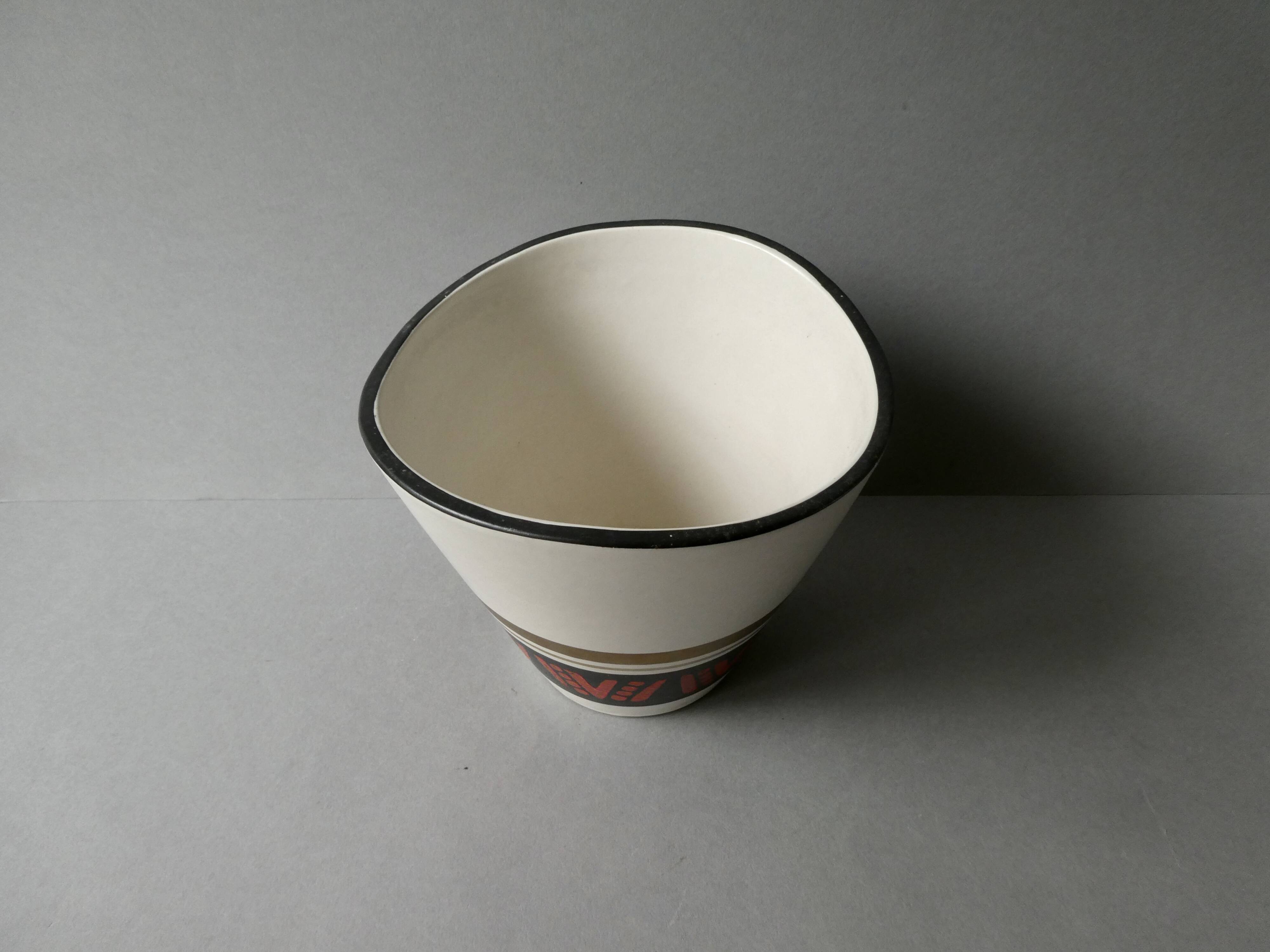 Ceramic flowerpot circa 1960, Germany