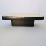 Coffee table De sede ds84 cook+ travertine