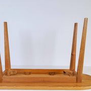 Table basse en pin du milieu du siècle par Carl Malmsten, Suède, années 1940