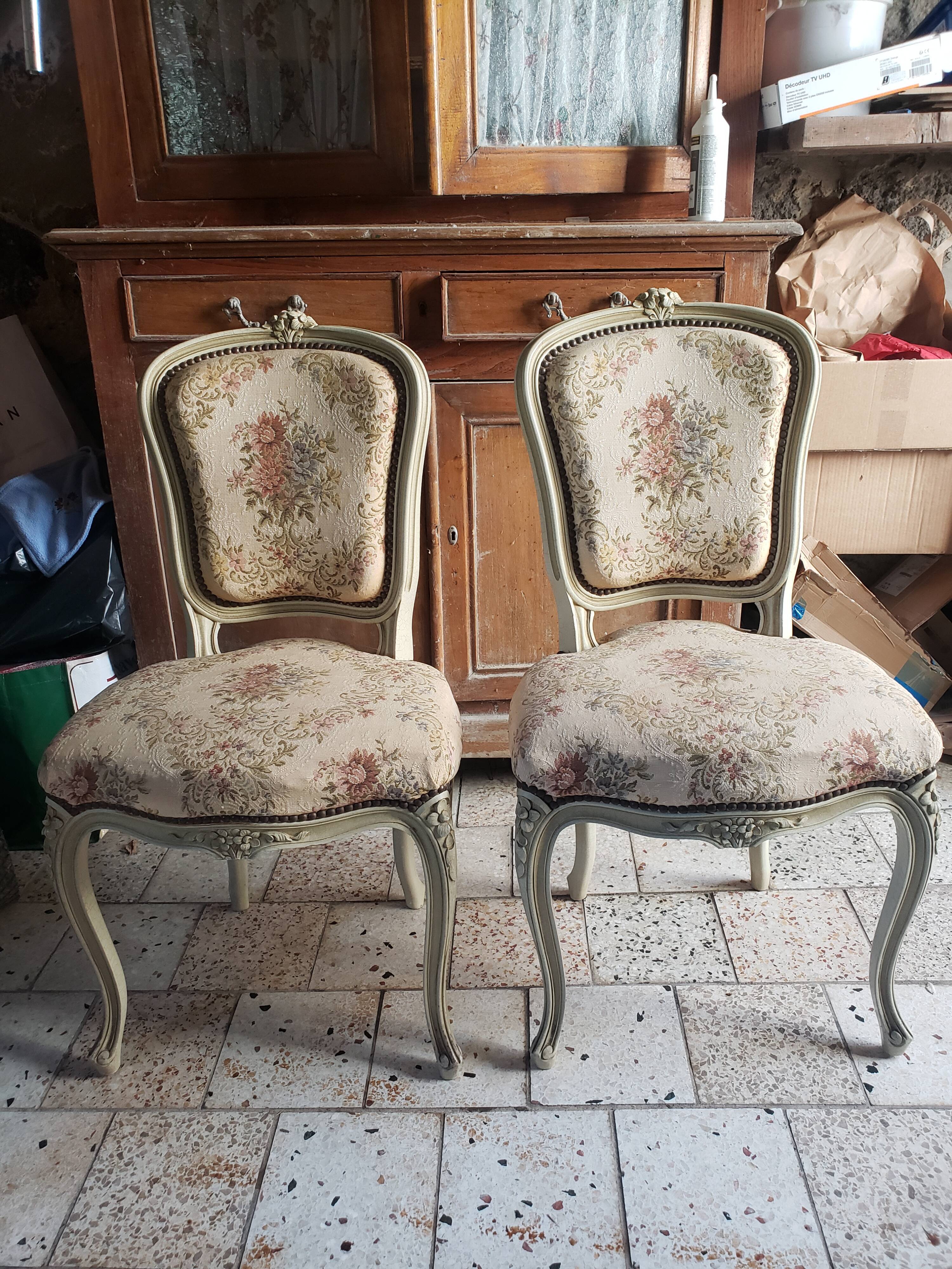 Louis XV style chair