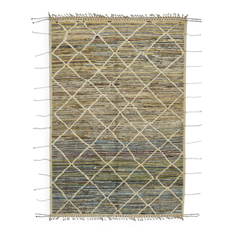 Handmade Turkish One of a Kind 199 cm x 300 cm Multicolor Wool Carpet