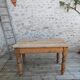 Small antique farmhouse table in solid pine.
