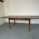 Table à manger extensible en palissandre moderniste du milieu du siècle, Danemark, années 1950