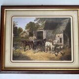 Painting: old engraving