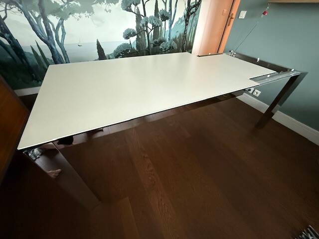 Calligaris extendable table Baron model in ceramic