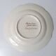 Flat plate signed Taillandier Rochefort en Terre