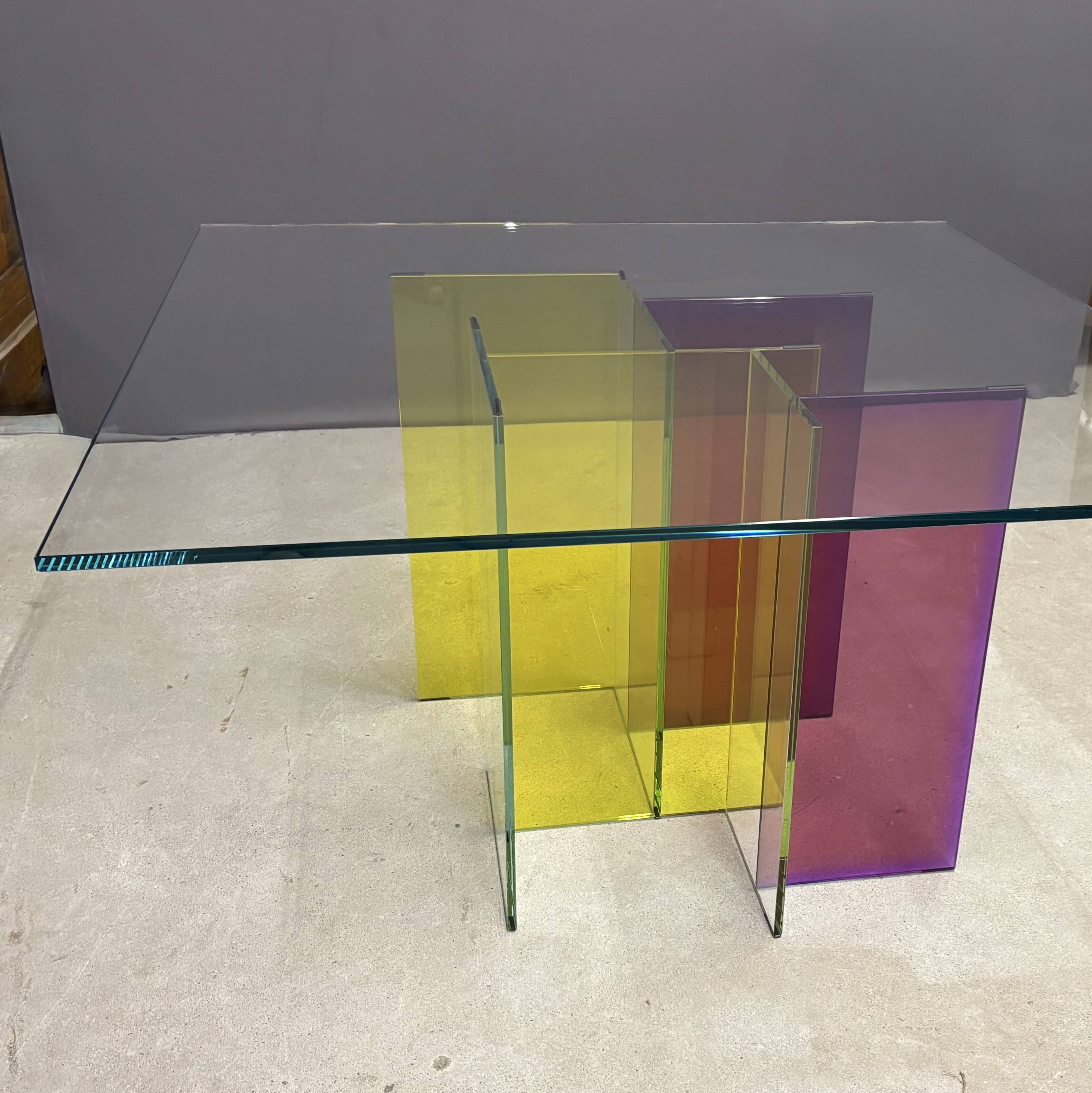 Table "diapo" De Salle à Manger Par René Bouchara Pour Roche Bobois