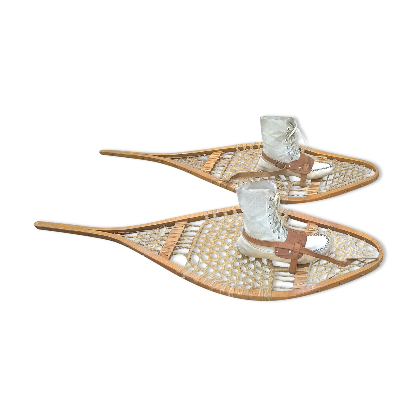 old pair of snowshoe
