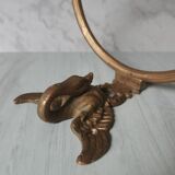 Old swan towel rack