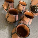 Stoneware tea service