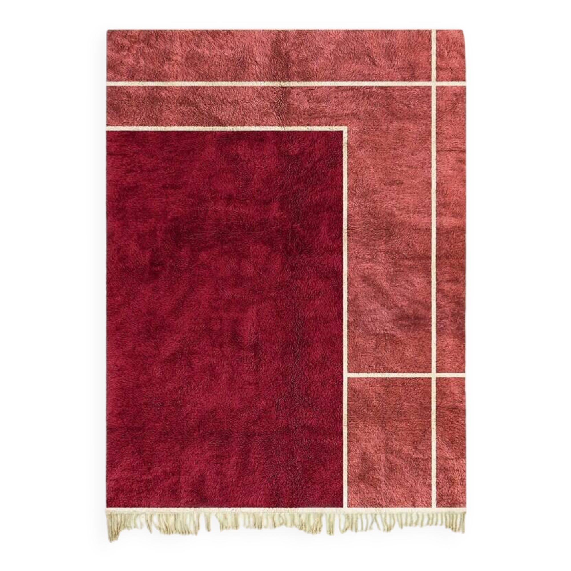 Tapis bérbere fait main traditionnelle 250cmx150cm