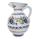 Water or wine pitcher in Spanish ceramics from the famous and well-known manufactory "Puente del Arzobis"