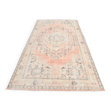 5x10 Long Wide Pale Red Oriental Pattern Persian Rug, 171x300Cm