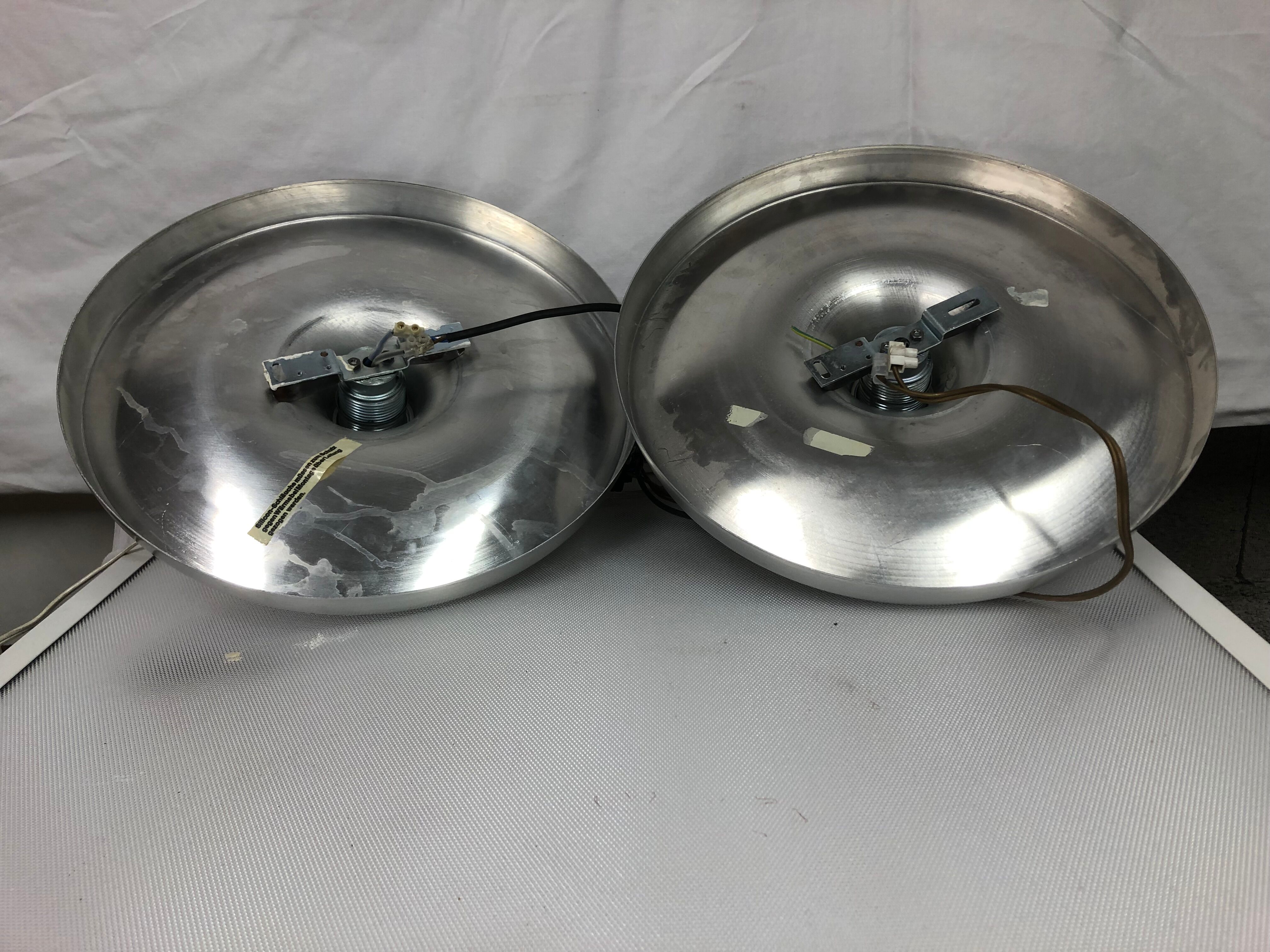 Pair sconces, Flush Light, Germany 1960-70