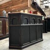 Patinated bar set from the early 20th century.