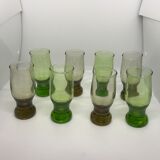 8 aperitif glasses