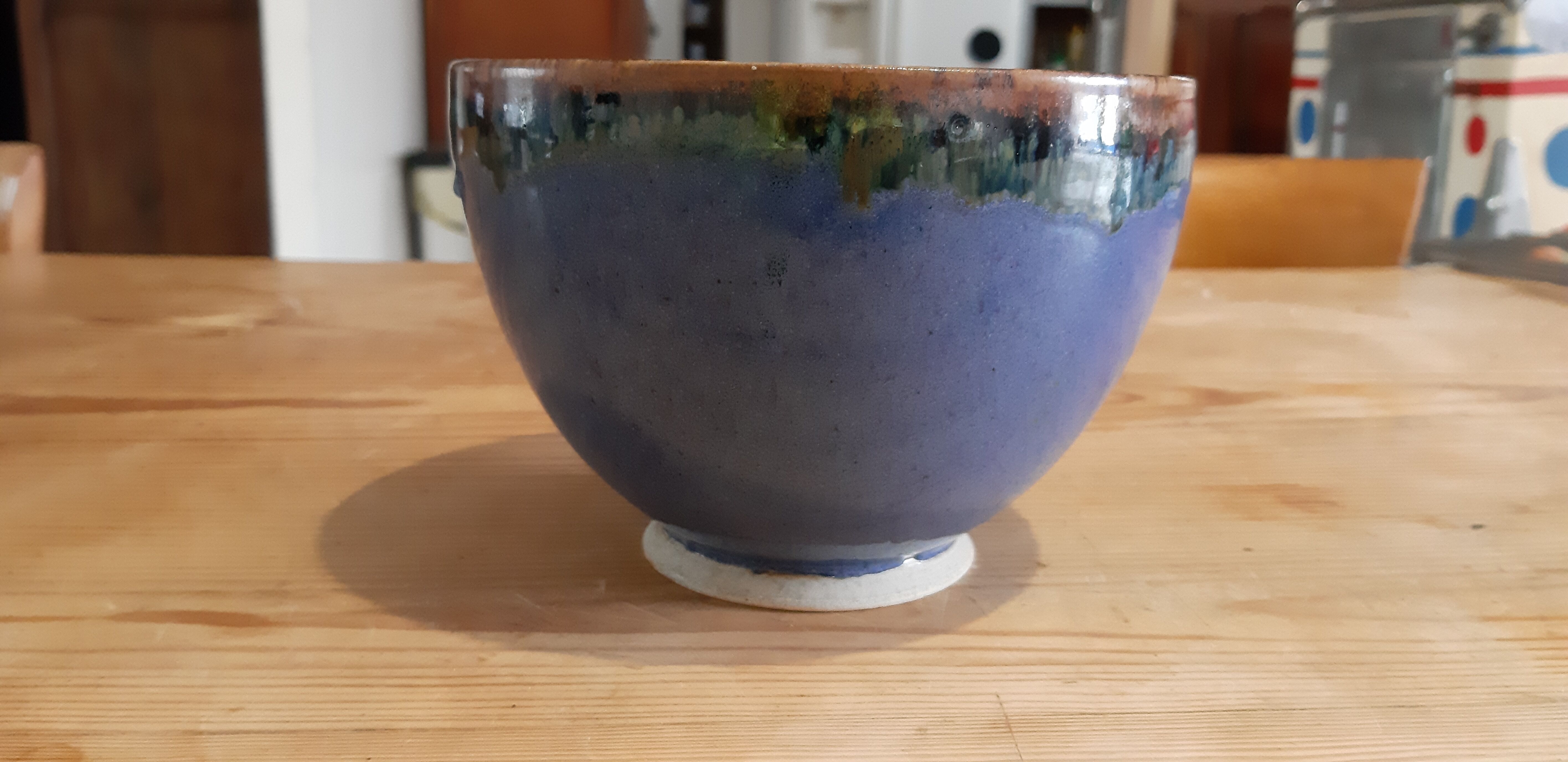 Bowl in glazed sandstone Arc Terres Bergerac