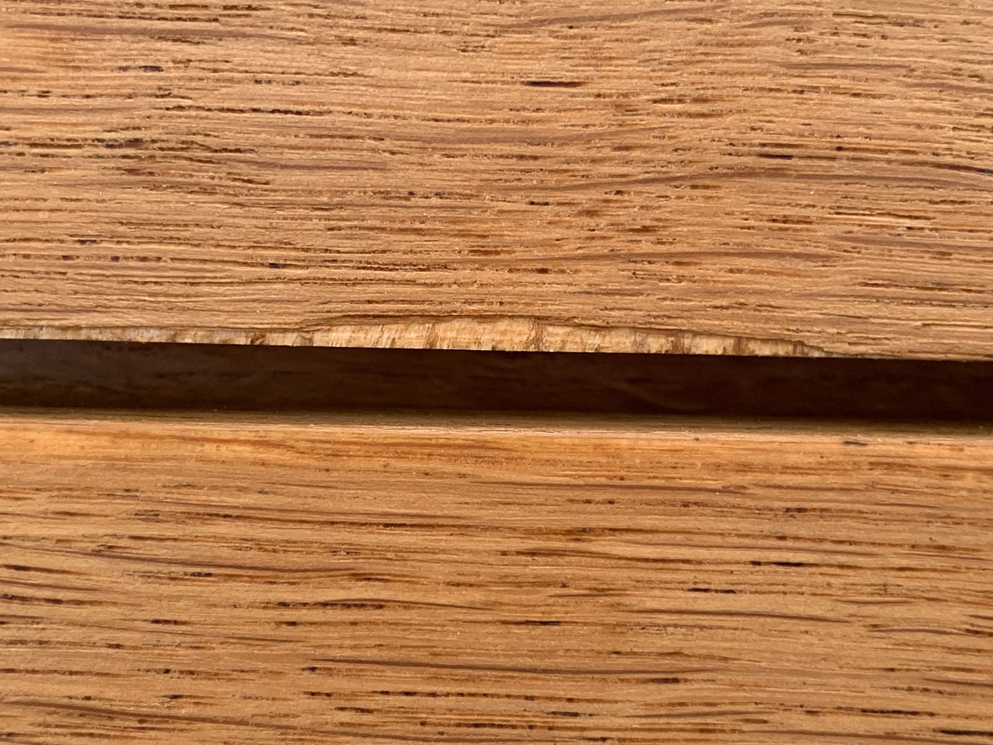 Chest of drawers feet compass raw wood 1950