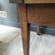 Very nice walnut farmhouse table in very good condition late 19th