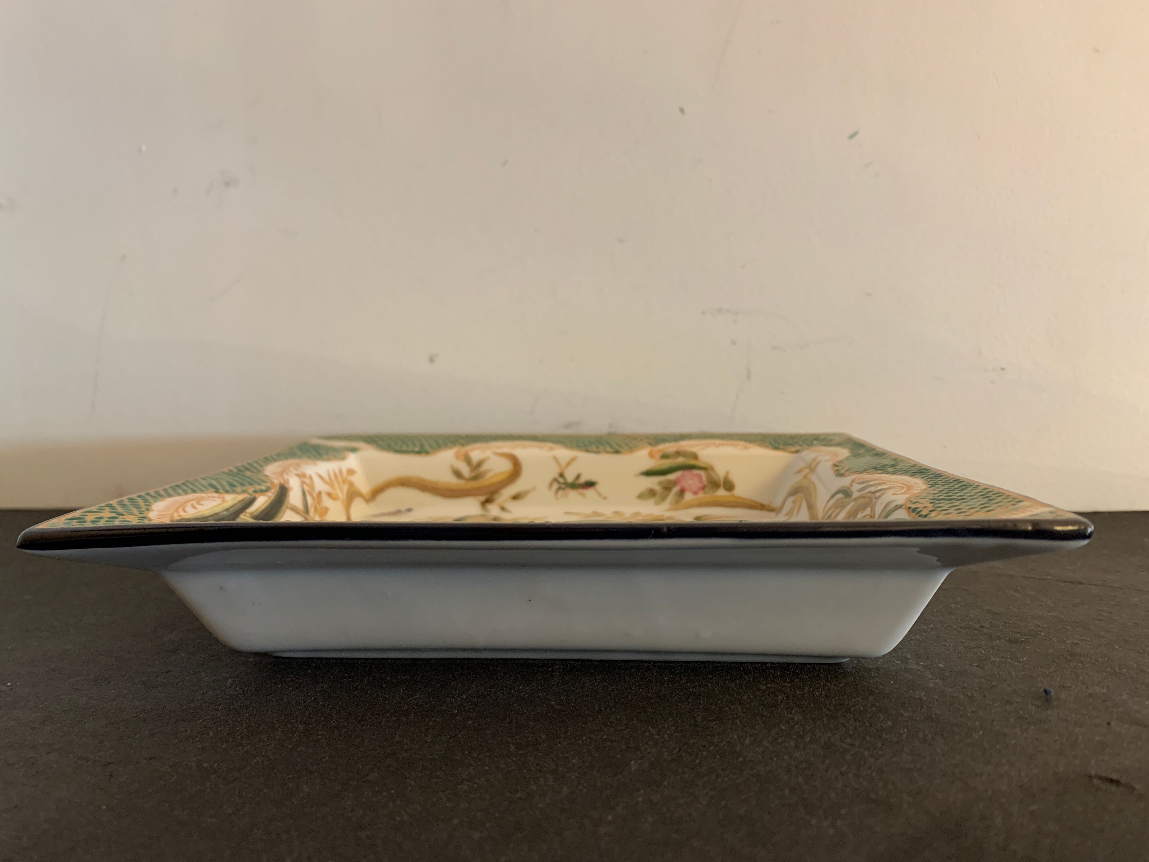 Empty hand-painted porcelain pocket Fabienne Jouvin