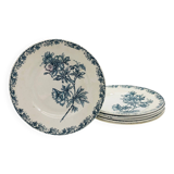 6 “St-Amant- Grands Établissements Céramique” dinner plates