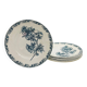 6 Assiettes plates “St-Amant- Grands Établissements Céramique"