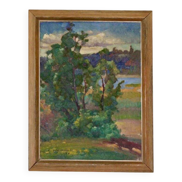 "Paysage rural" – E. Hammar