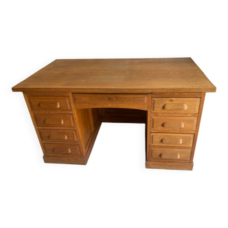 Bureau 1930 en chêne